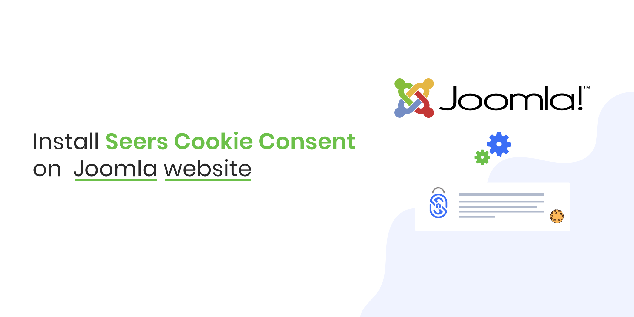 Install Seers Cookie Consent on Joomla Website